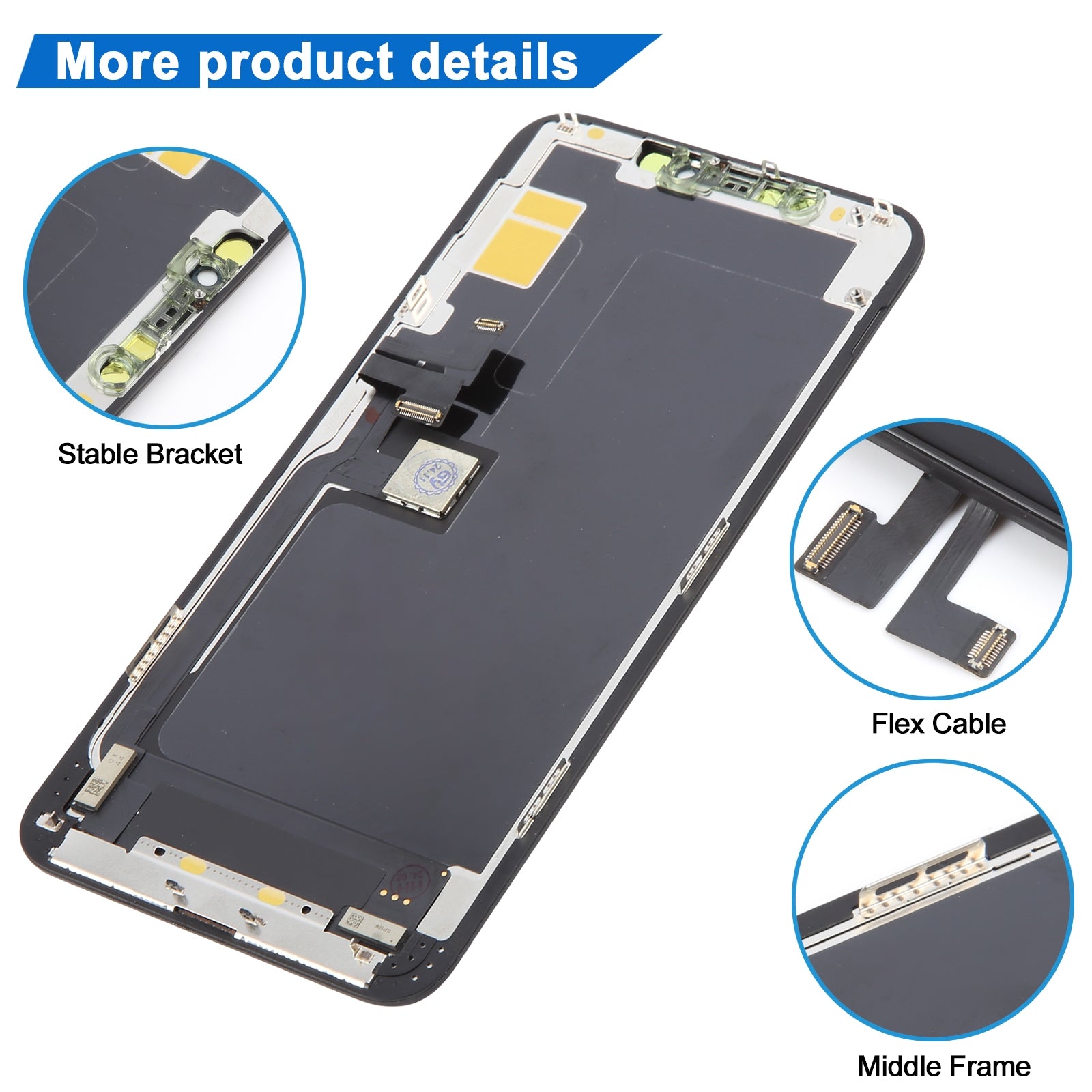 Écran iPhone 11 Pro Max (6,5 pouces) avec outils de réparation