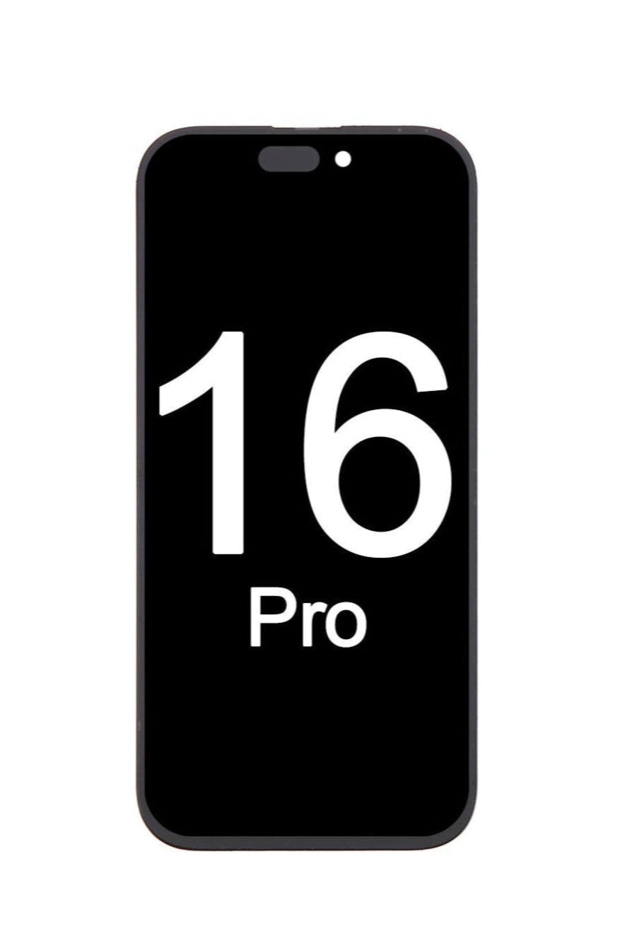 Écran iPhone 16 Pro (6,9 pouces) avec outils de réparation
